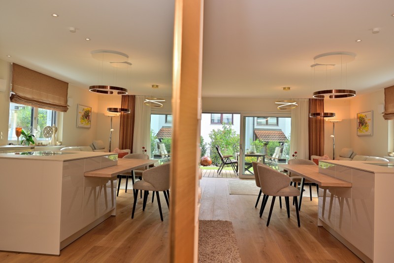 Offener Wohn-Essbereich