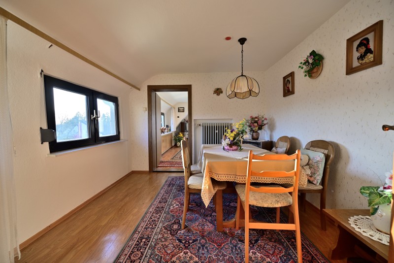 Essbereich im Obergeschoß